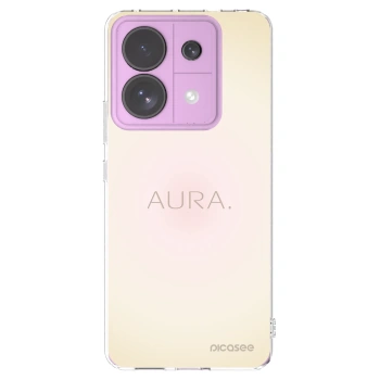Picasee silikonska prozirna maskica za Xiaomi Redmi Note 13 Pro 5G - Aura