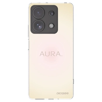 Picasee silikonska prozirna maskica za Xiaomi Redmi Note 13 Pro 4G - Aura