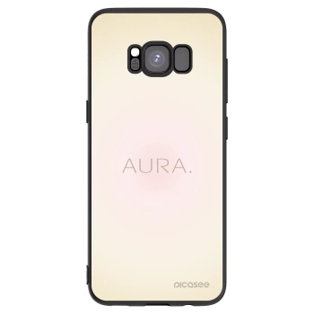 Picasee crna silikonska maskica za Samsung Galaxy S8 G950F - Aura