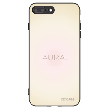 Picasee crna silikonska maskica za Apple iPhone 8 Plus - Aura