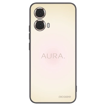 Picasee crna silikonska maskica za Motorola Moto G85 - Aura