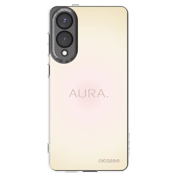 Picasee silikonska prozirna maskica za Samsung Galaxy S25 Edge 5G - Aura
