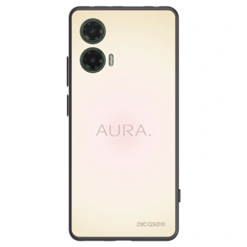 Picasee crna silikonska maskica za Motorola Moto G35 5G - Aura
