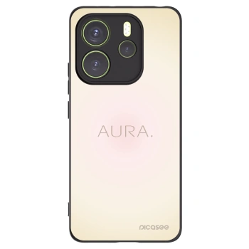 Picasee crna silikonska maskica za Xiaomi Redmi Note 14 4G - Aura