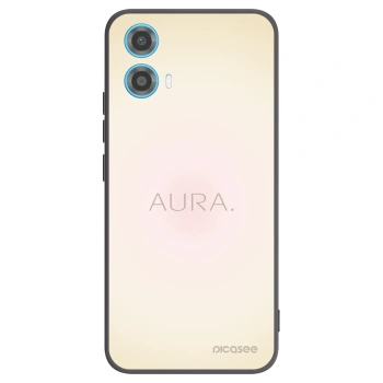 Picasee crna silikonska maskica za Motorola Moto G34 5G - Aura
