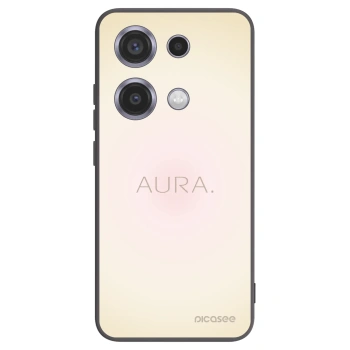 Picasee crna silikonska maskica za Xiaomi Redmi Note 14S - Aura