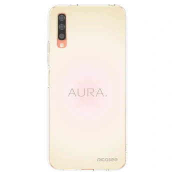 Picasee silikonska prozirna maskica za Samsung Galaxy A70 A705F - Aura