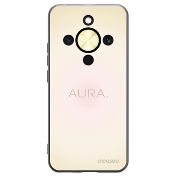 Picasee crna silikonska maskica za Honor Magic8 Lite 5G - Aura