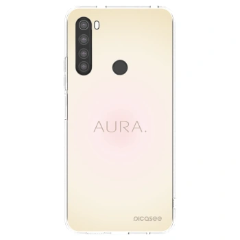 Picasee silikonska prozirna maskica za Xiaomi Redmi Note 8 - Aura