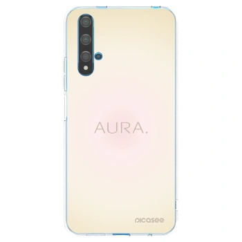 Picasee silikonska prozirna maskica za Huawei Nova 5T - Aura