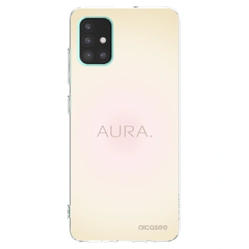 Picasee silikonska prozirna maskica za Samsung Galaxy A51 A515F - Aura