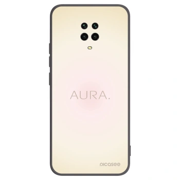 Picasee crna silikonska maskica za Xiaomi Redmi Note 9 Pro - Aura