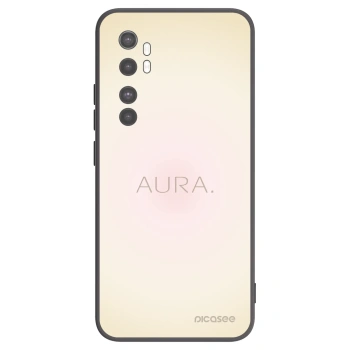 Picasee crna silikonska maskica za Xiaomi Mi Note 10 Lite - Aura