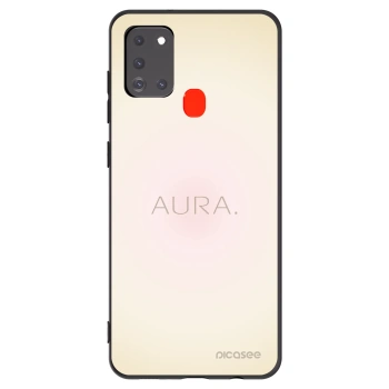 Picasee crna silikonska maskica za Samsung Galaxy A21s - Aura
