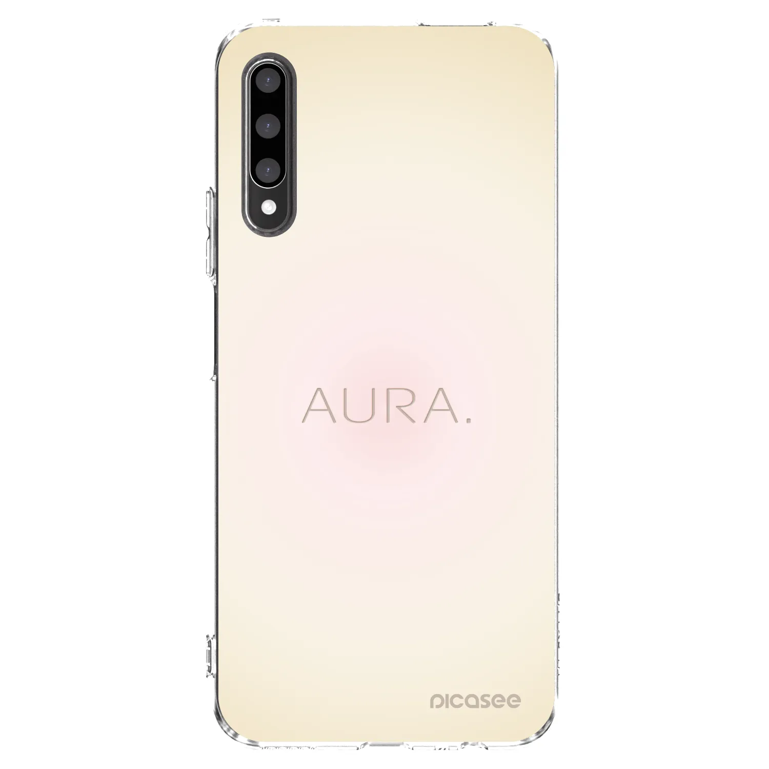 Picasee silikonska prozirna maskica za Honor 9X Pro - Aura
