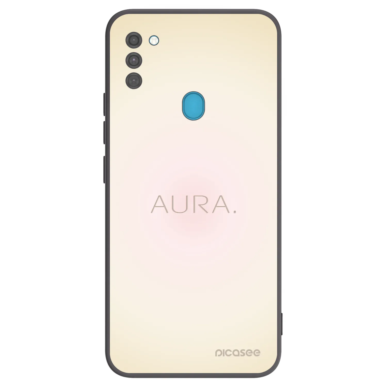 Picasee crna silikonska maskica za Samsung Galaxy M11 - Aura