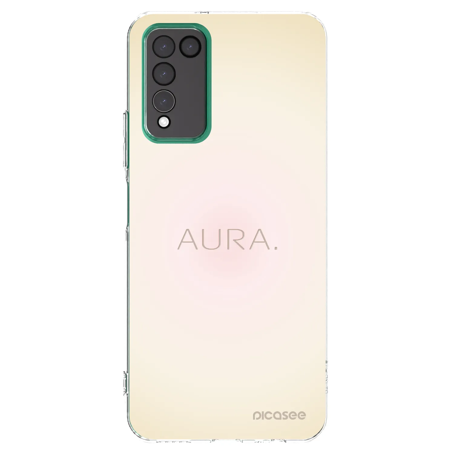 Picasee silikonska prozirna maskica za Honor 10X Lite - Aura