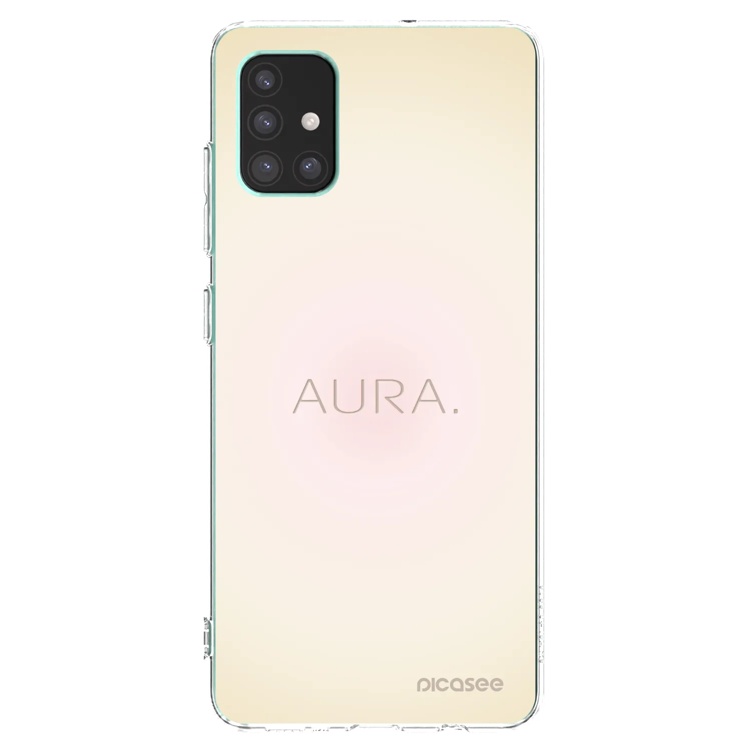 Picasee silikonska prozirna maskica za Samsung Galaxy M51 M515F - Aura