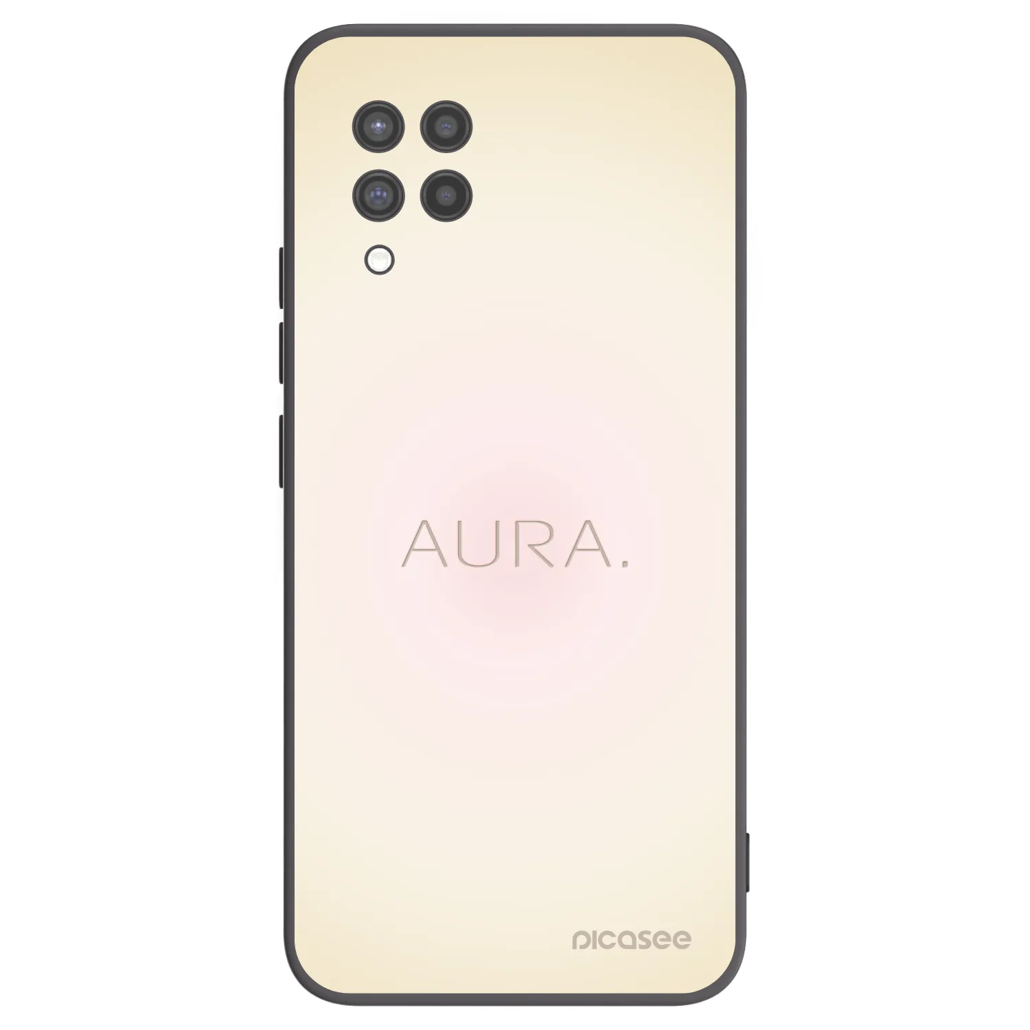 Picasee crna silikonska maskica za Samsung Galaxy A42 A426B - Aura