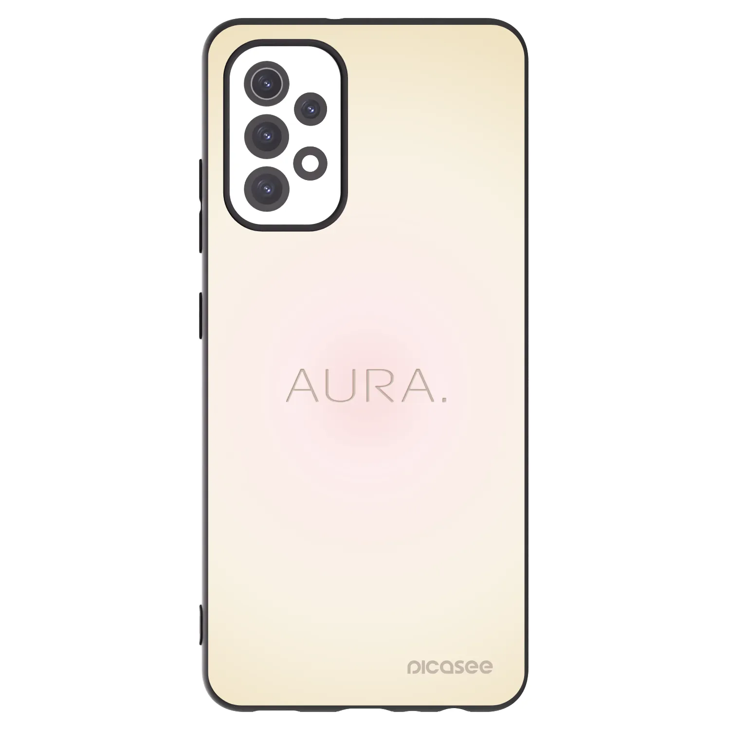 Picasee crna silikonska maskica za Samsung Galaxy A32 5G A326B - Aura