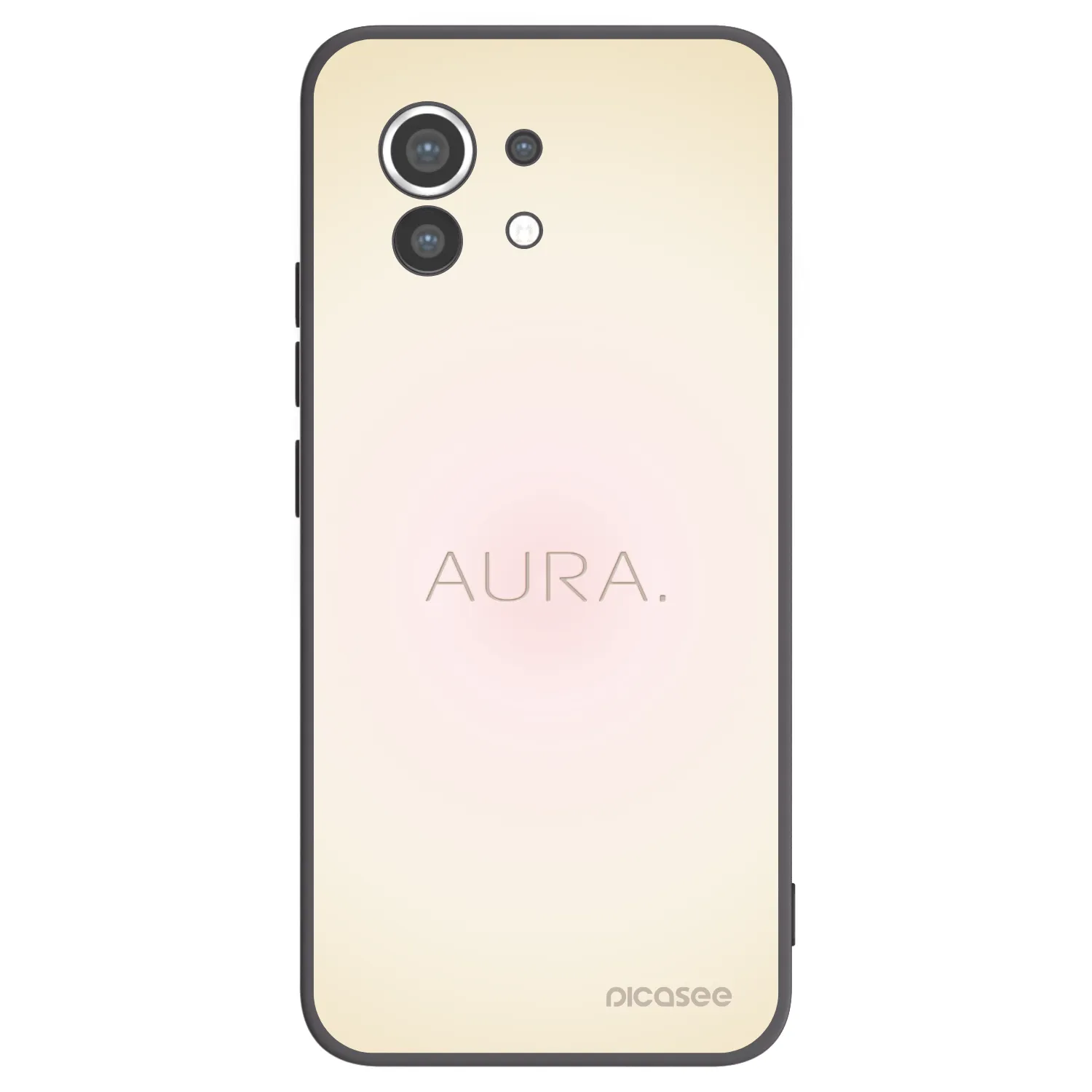 Picasee crna silikonska maskica za Xiaomi Mi 11 - Aura