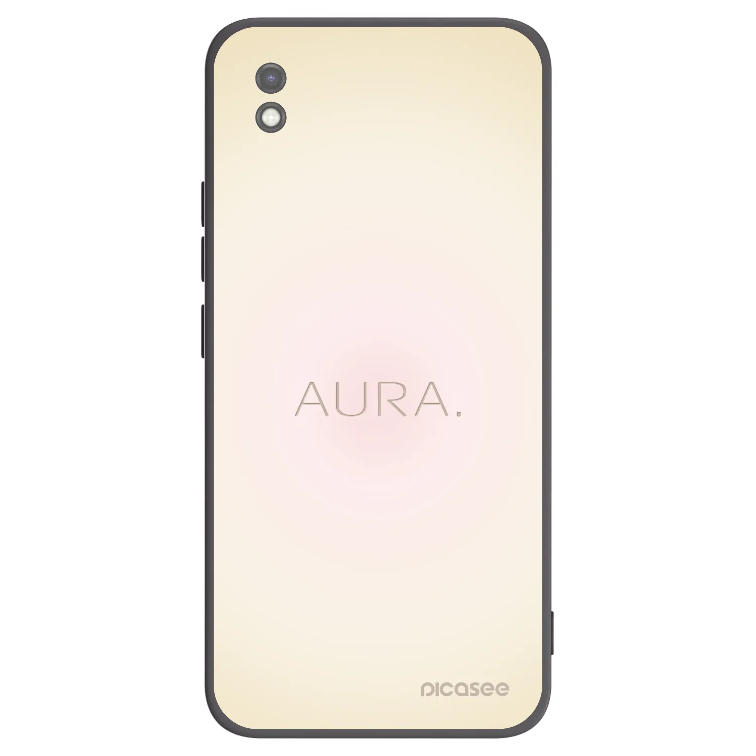 Picasee crna silikonska maskica za Xiaomi Redmi 9AT - Aura
