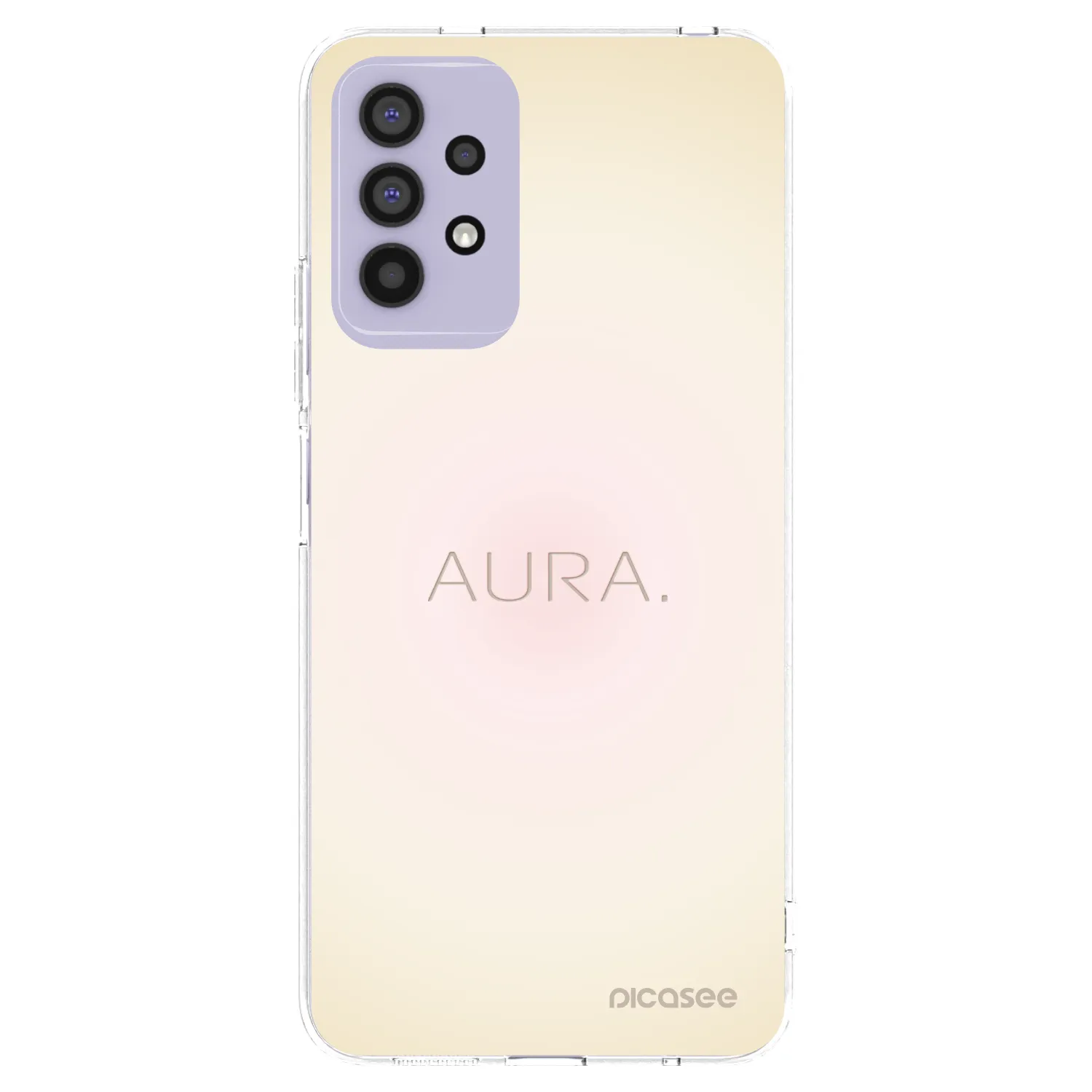 Picasee silikonska prozirna maskica za Samsung Galaxy A32 4G SM-A325F - Aura