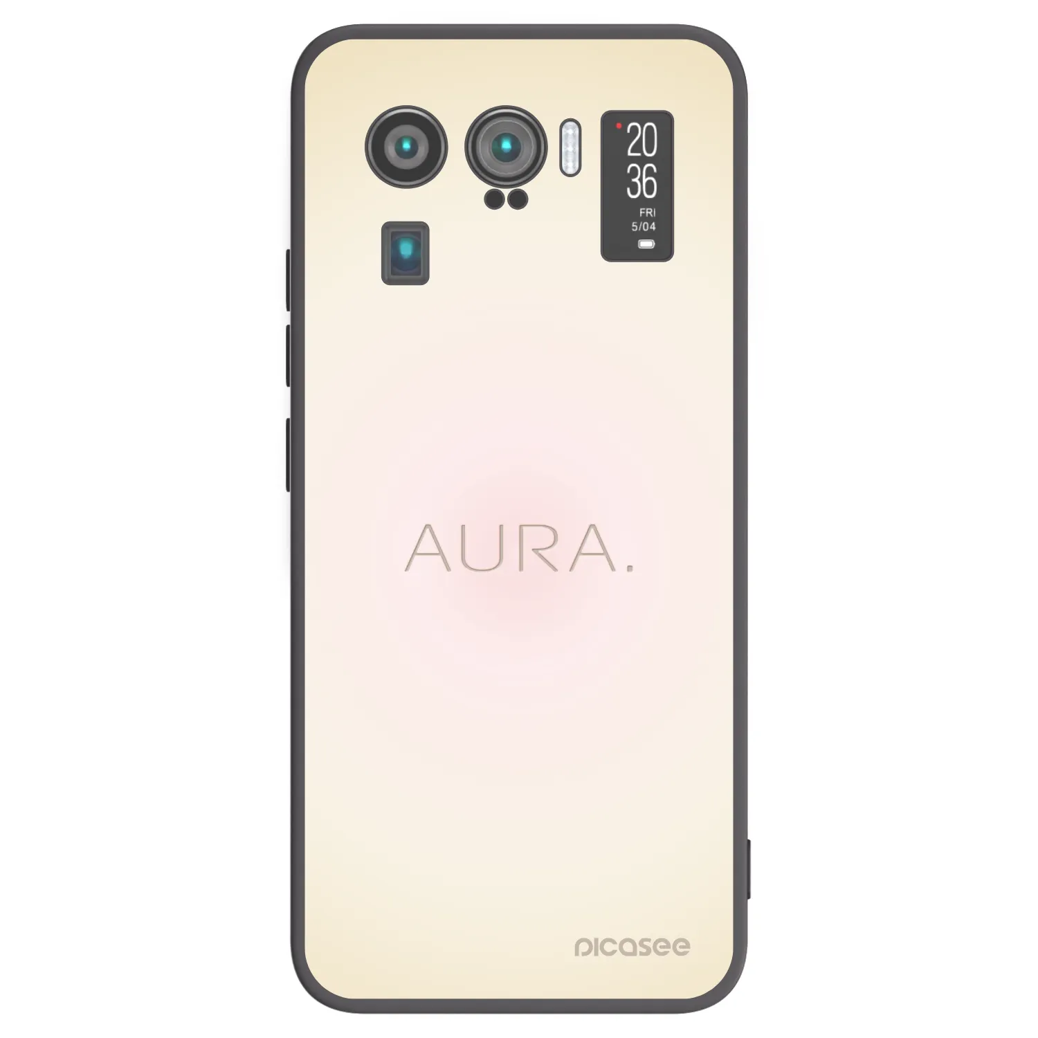 Picasee crna silikonska maskica za Xiaomi Mi 11 Ultra - Aura