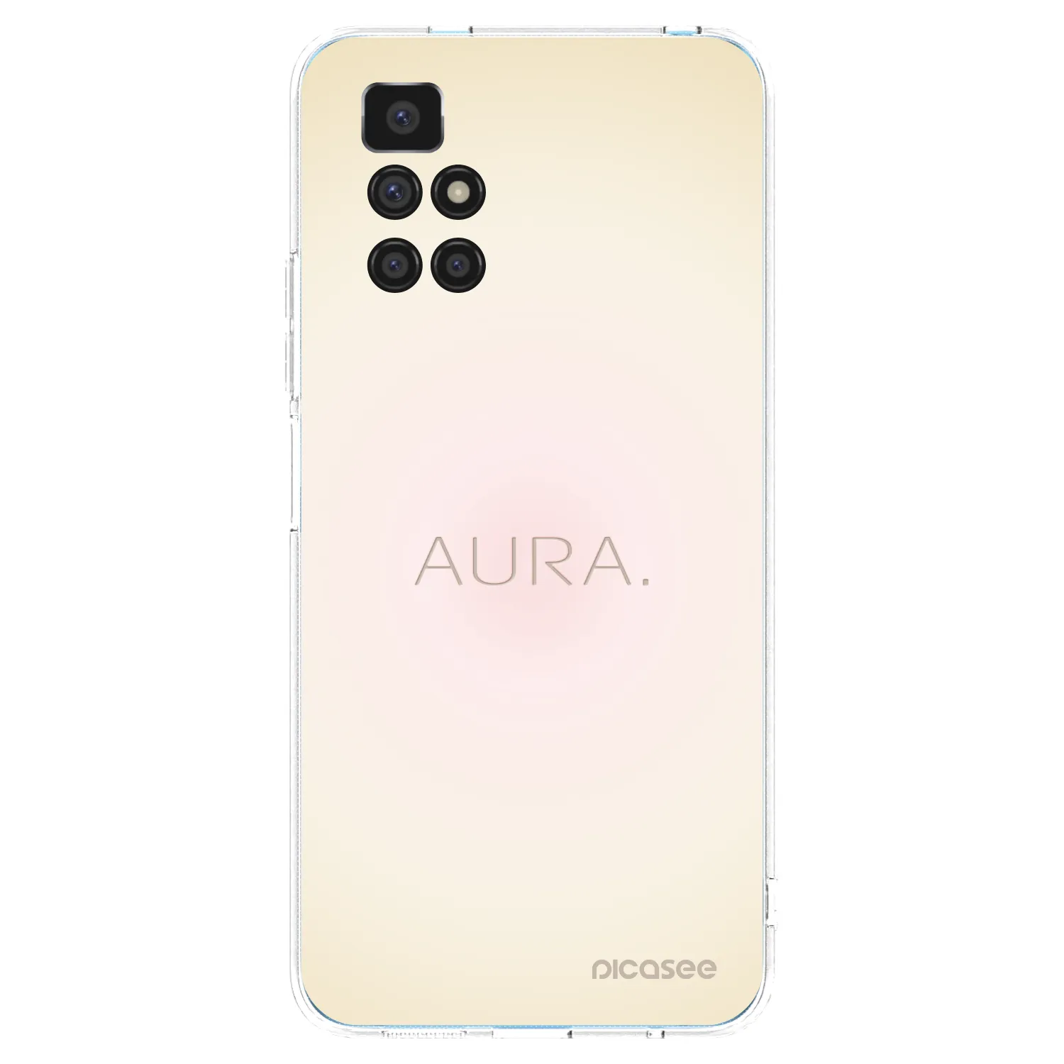 Picasee silikonska prozirna maskica za Xiaomi Redmi 10 - Aura