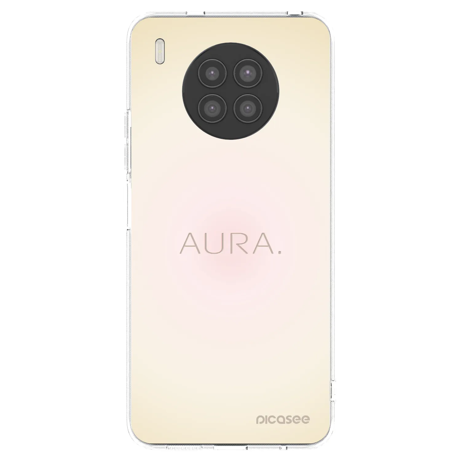 Picasee silikonska prozirna maskica za Huawei Nova 8i - Aura