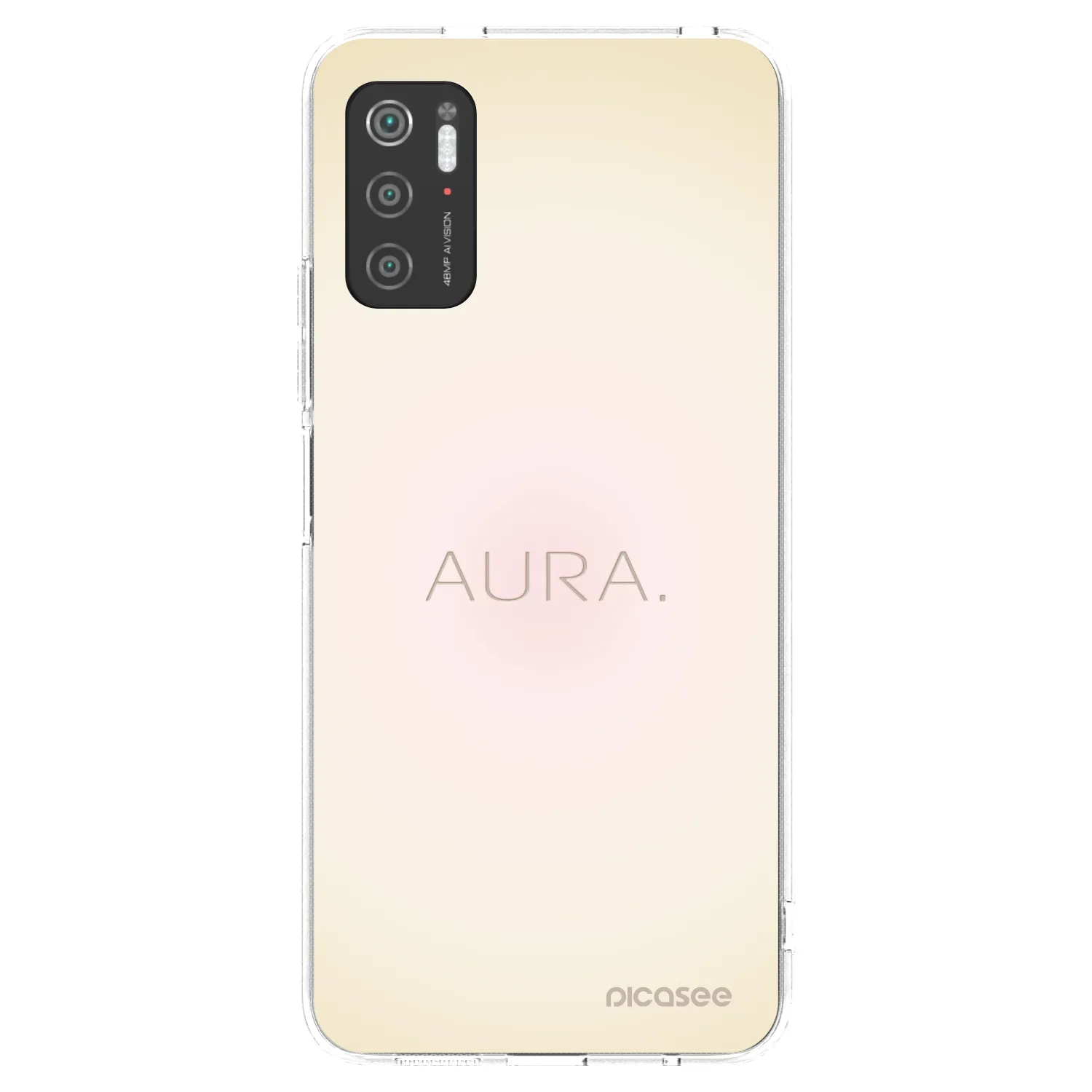 Picasee silikonska prozirna maskica za Xiaomi Poco M3 Pro 5G - Aura