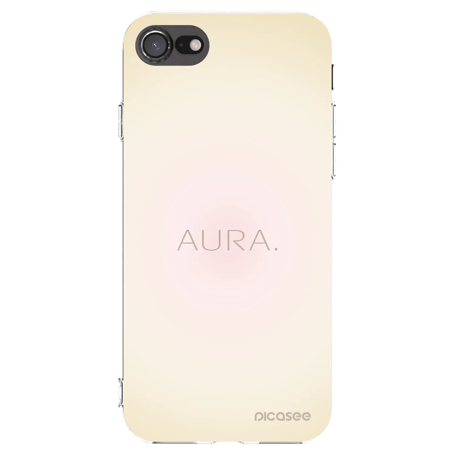 Picasee silikonska prozirna maskica za Apple iPhone SE 2022 - Aura