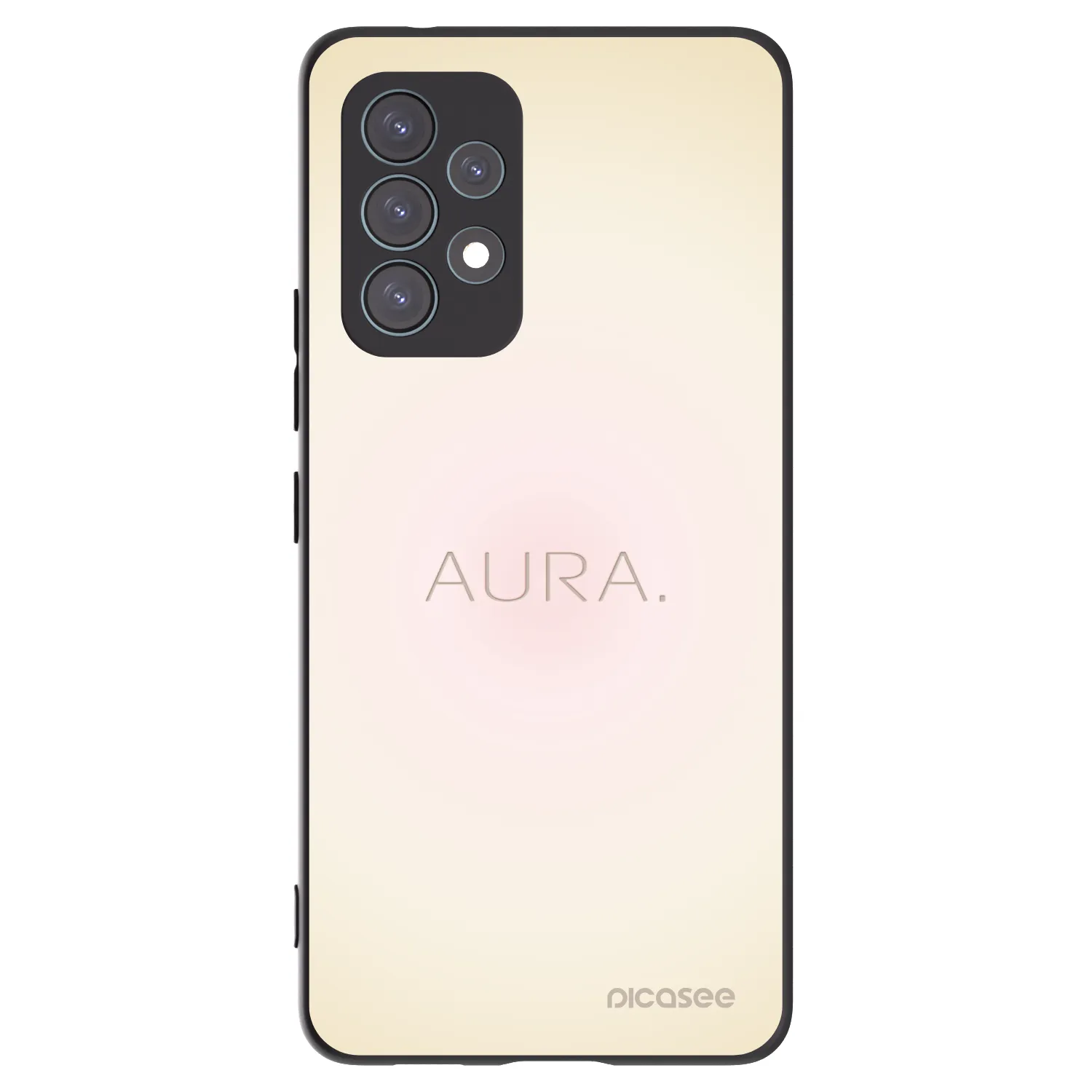 Picasee crna silikonska maskica za Samsung Galaxy A53 5G A536 - Aura