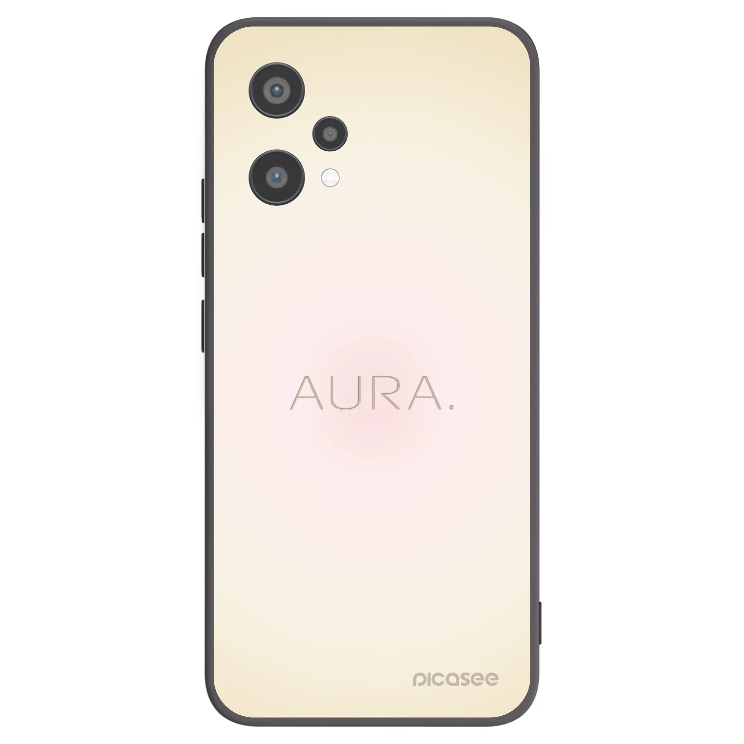 Picasee crna silikonska maskica za Realme 9 Pro 5G - Aura