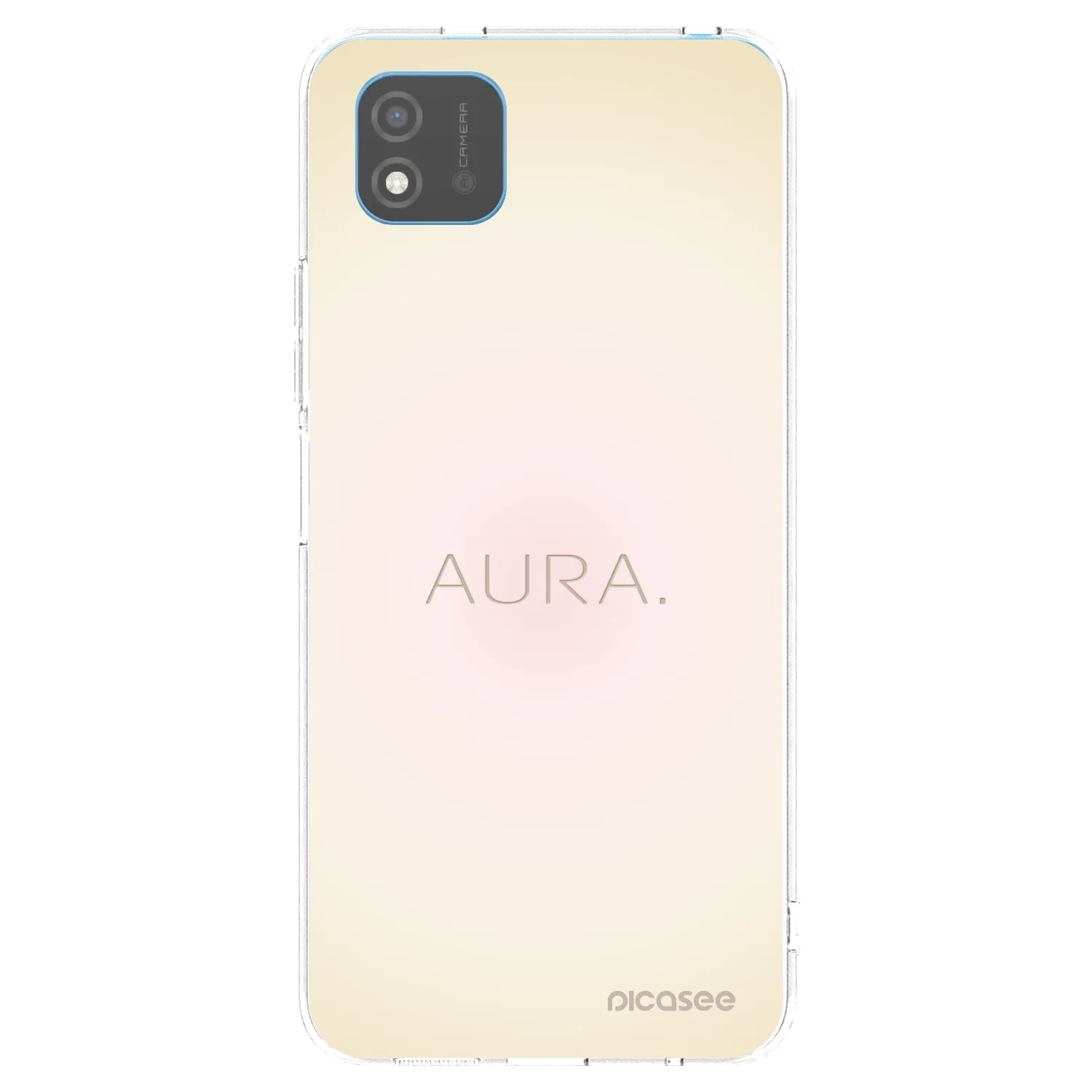 Picasee silikonska prozirna maskica za Realme C11 (2021) - Aura