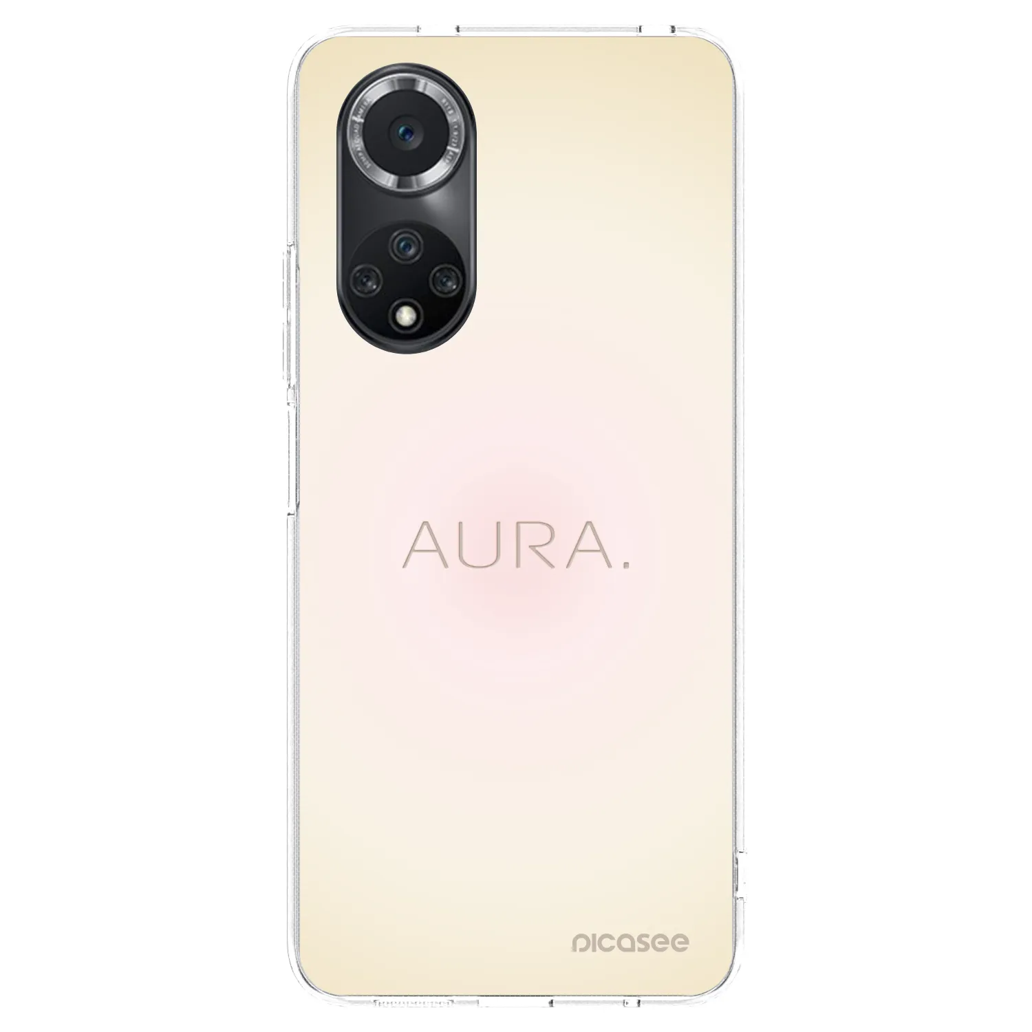 Picasee silikonska prozirna maskica za Huawei Nova 9 SE - Aura