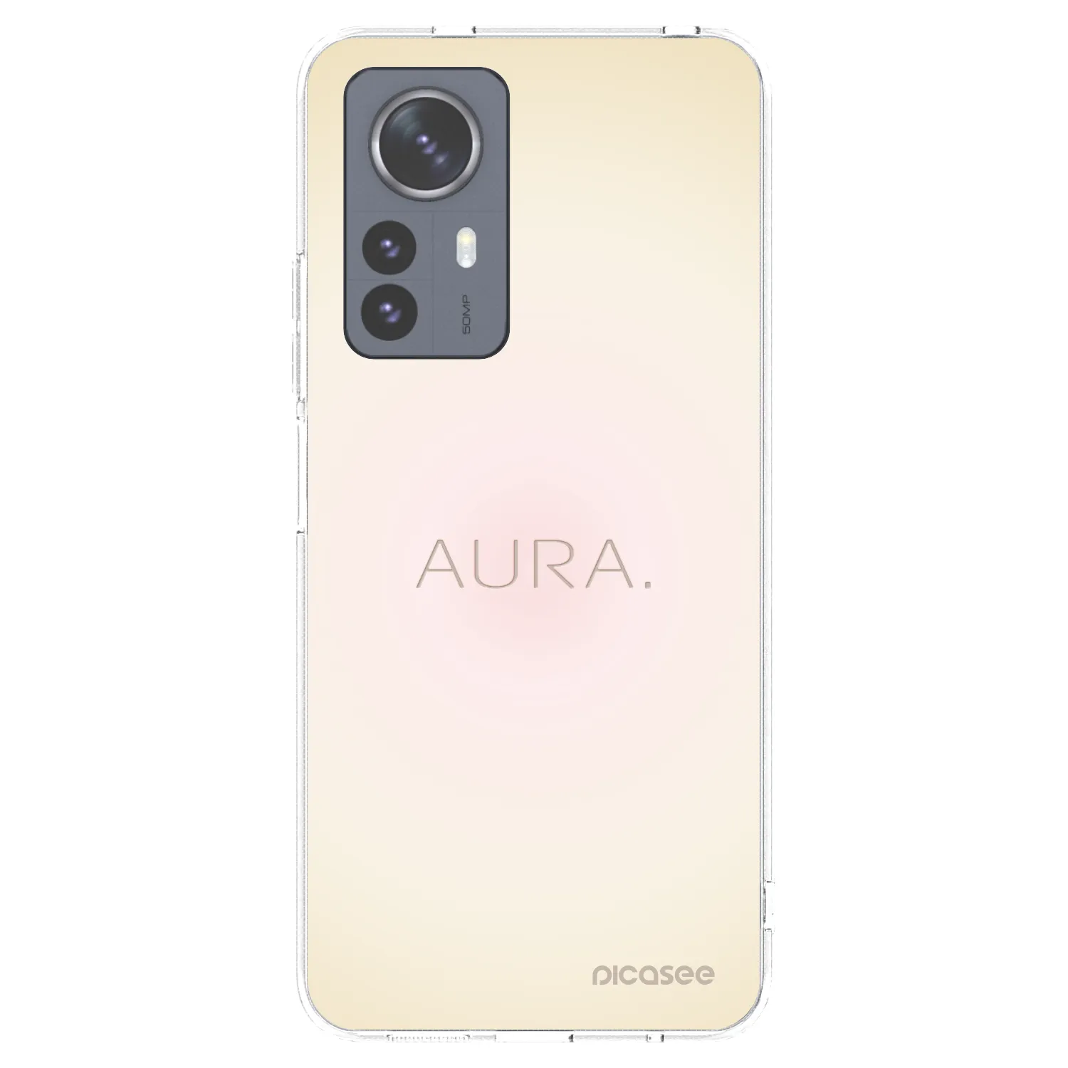 Picasee silikonska prozirna maskica za Xiaomi 12 Pro - Aura