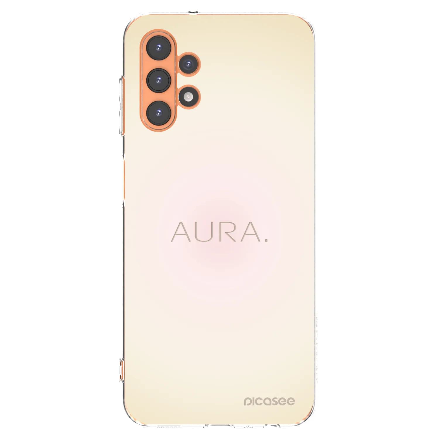 Picasee silikonska prozirna maskica za Samsung Galaxy A13 4G A135 - Aura