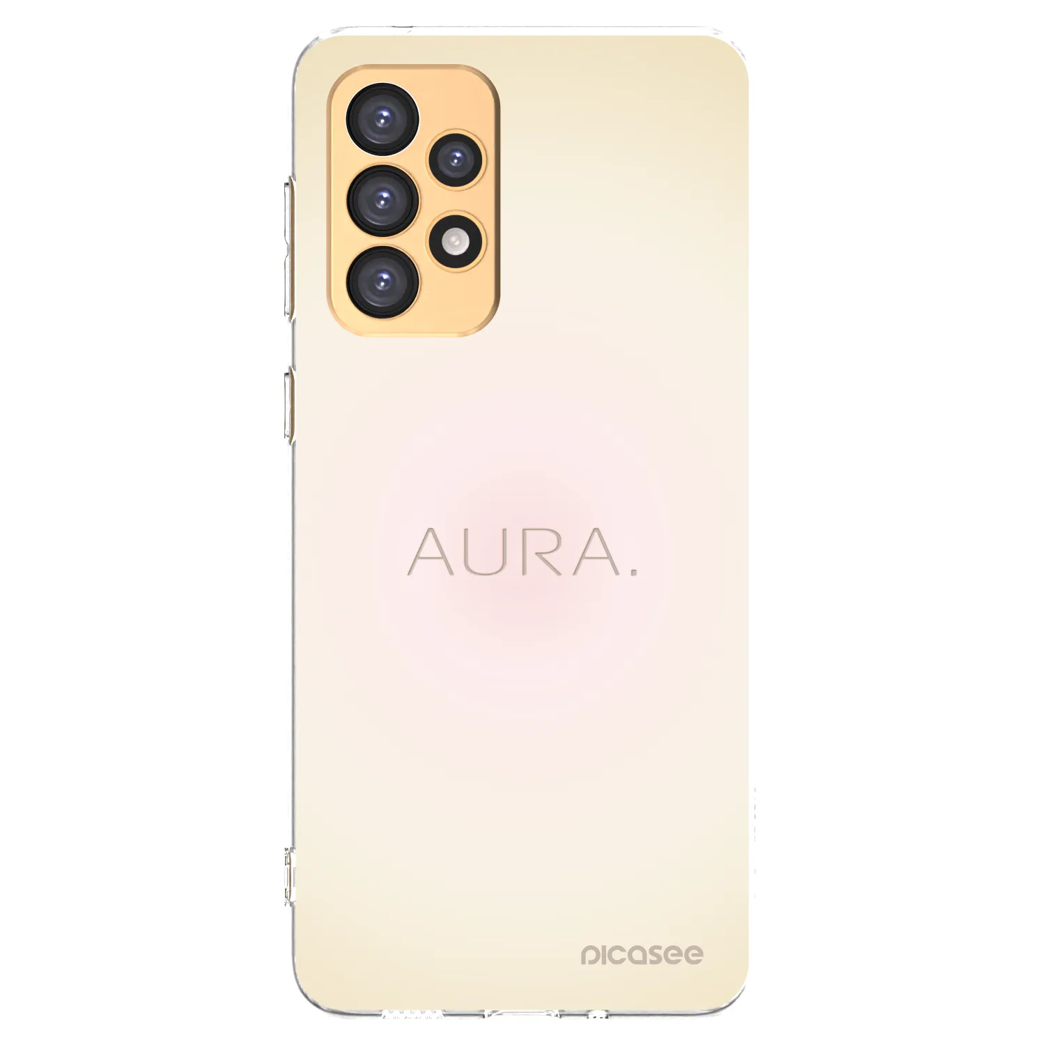 Picasee silikonska prozirna maskica za Samsung Galaxy A33 5G A336 - Aura