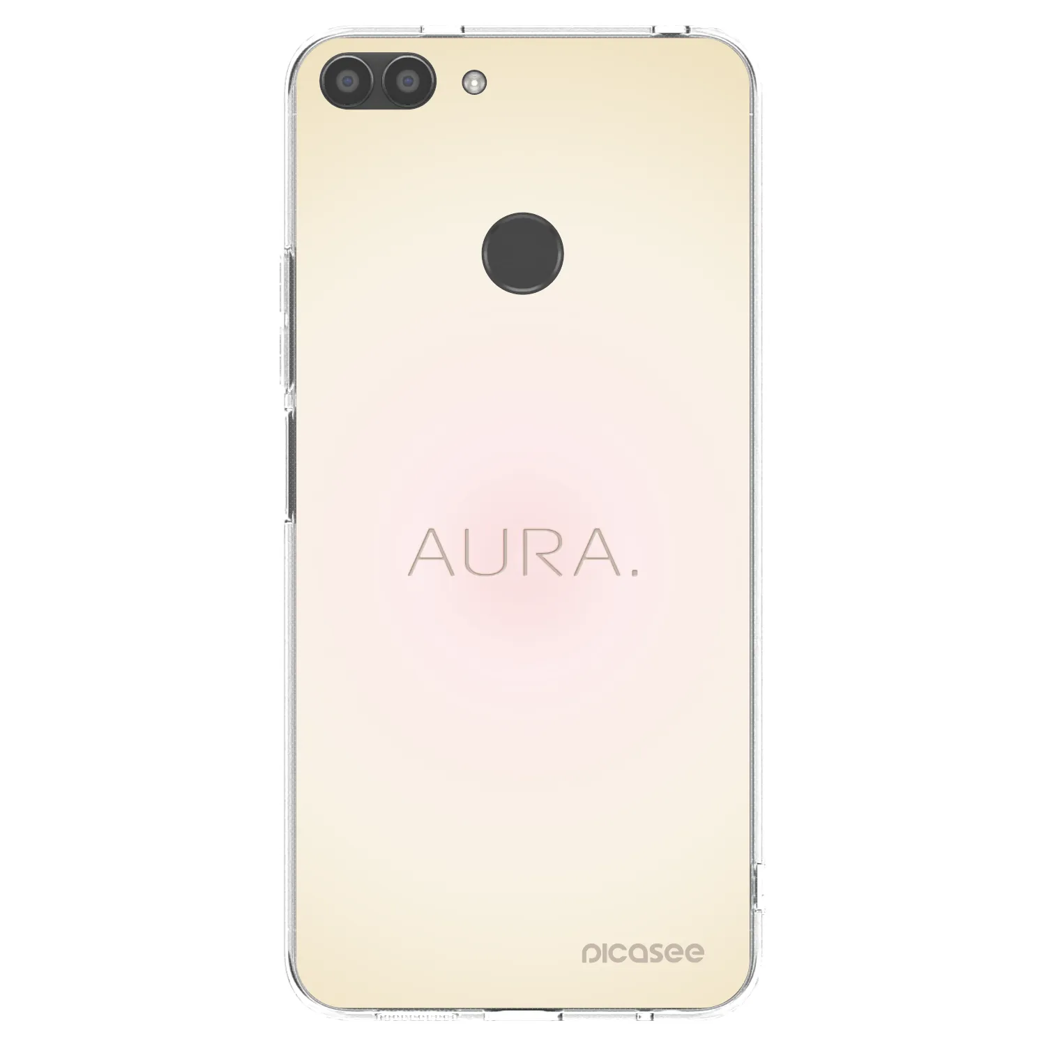 Picasee silikonska prozirna maskica za Huawei P Smart - Aura