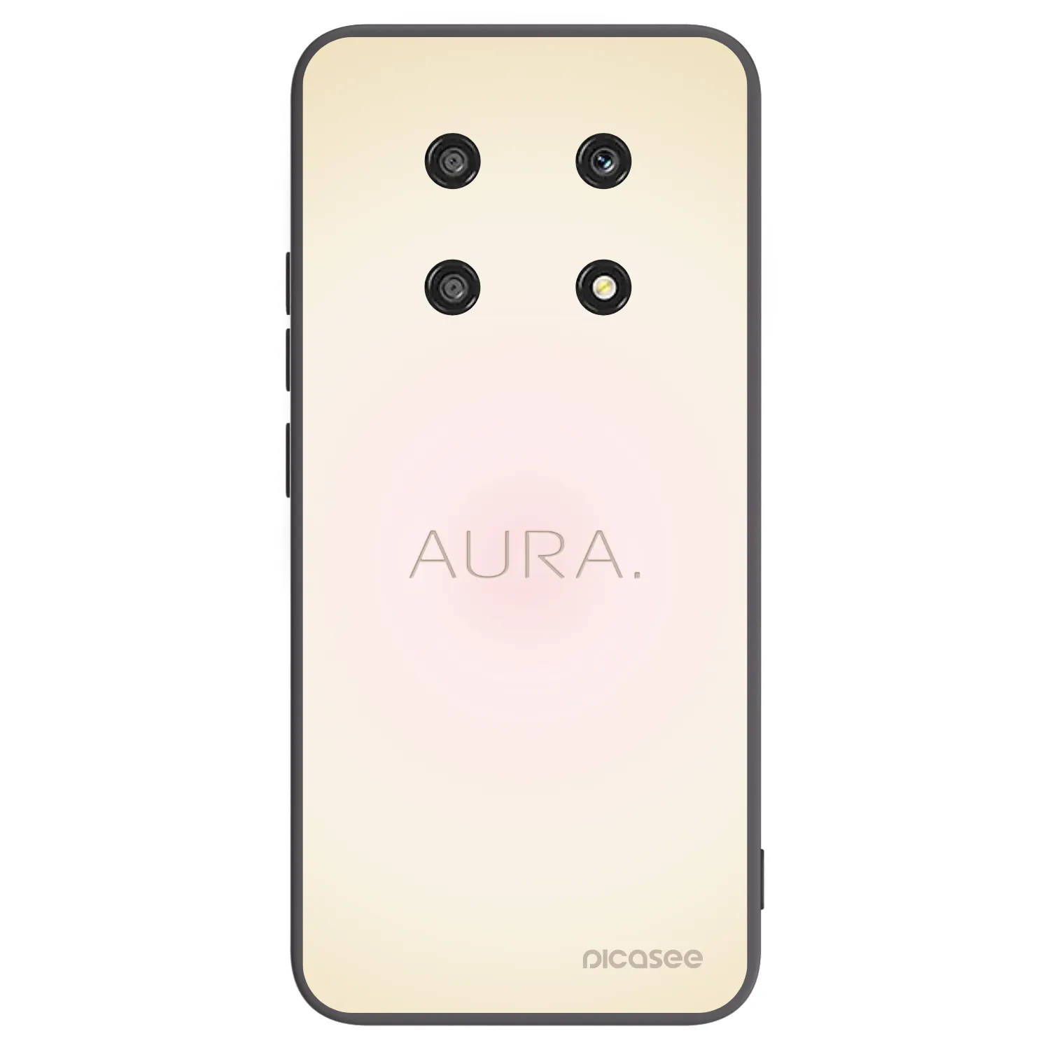 Picasee crna silikonska maskica za Honor Magic4 Lite 5G - Aura