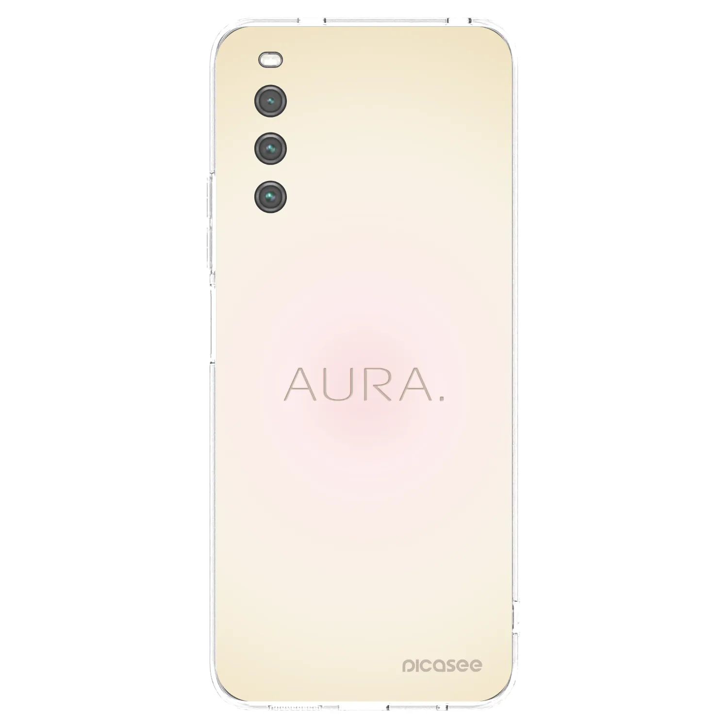 Picasee silikonska prozirna maskica za Sony Xperia 10 IV 5G - Aura
