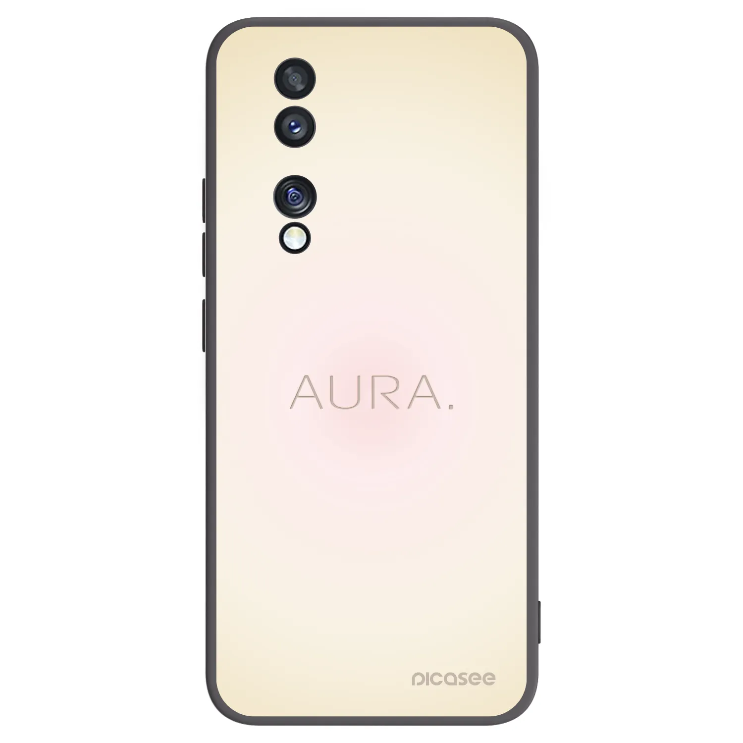 Picasee crna silikonska maskica za Honor 70 - Aura