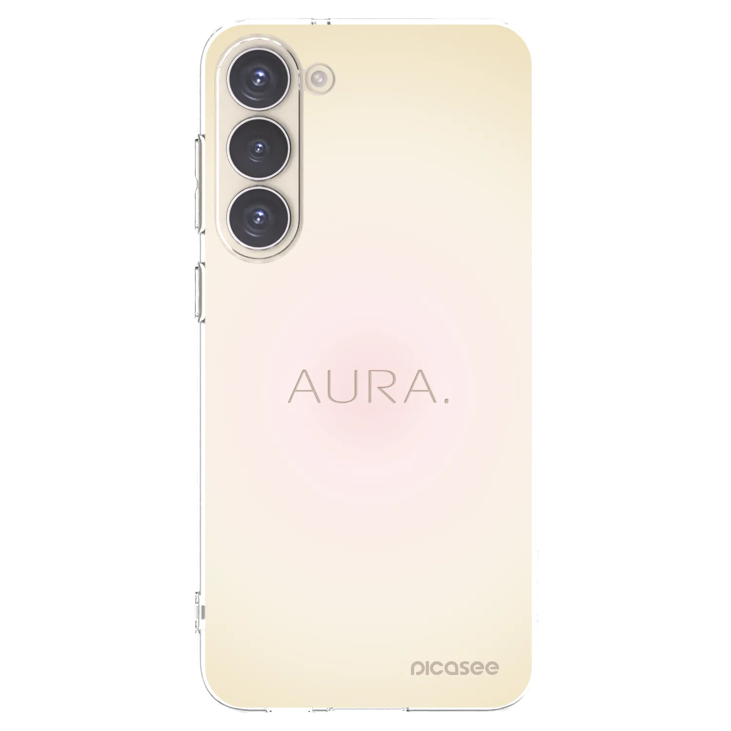 Picasee silikonska prozirna maskica za Samsung Galaxy S23+ 5G - Aura