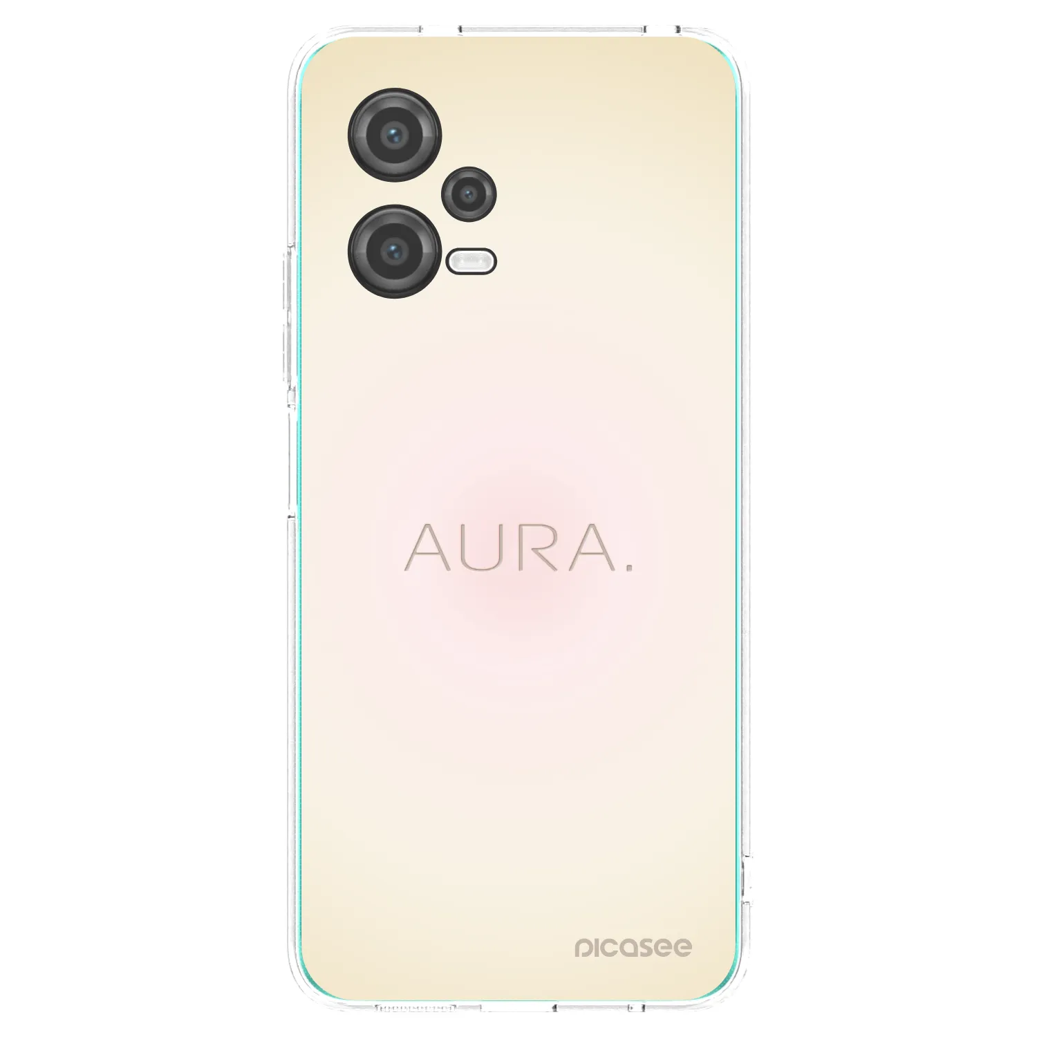 Picasee silikonska prozirna maskica za Xiaomi Poco X5 - Aura
