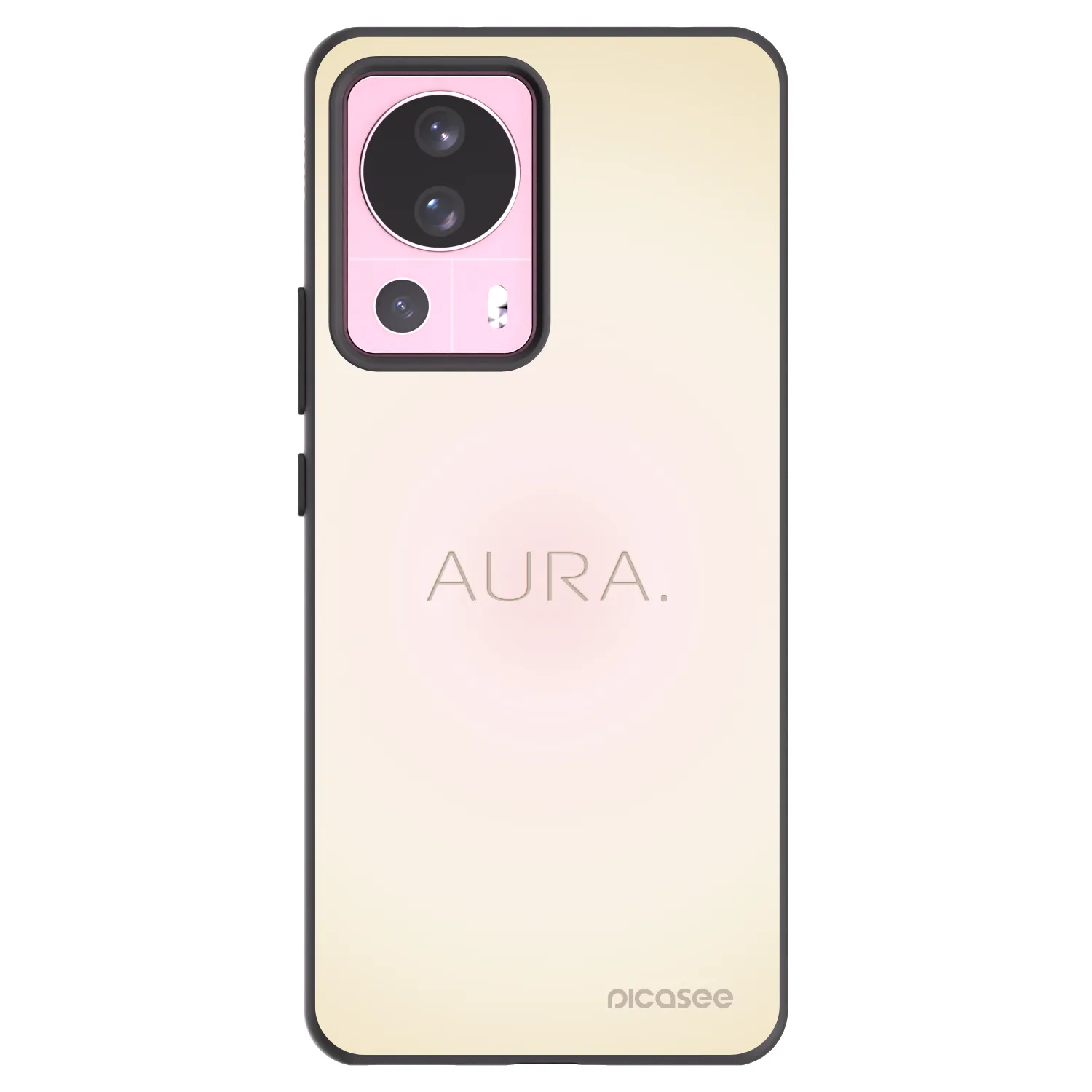 Picasee crna silikonska maskica za Xiaomi 13 Lite - Aura