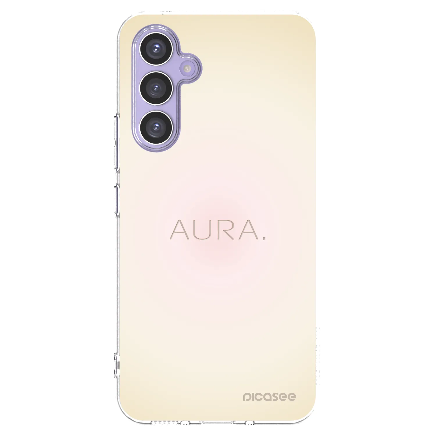 Picasee silikonska prozirna maskica za Samsung Galaxy A54 5G A546B - Aura
