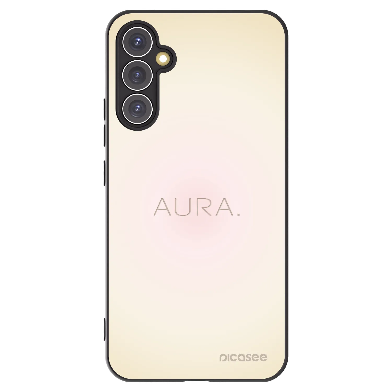 Picasee crna silikonska maskica za Samsung Galaxy A34 5G A346B - Aura