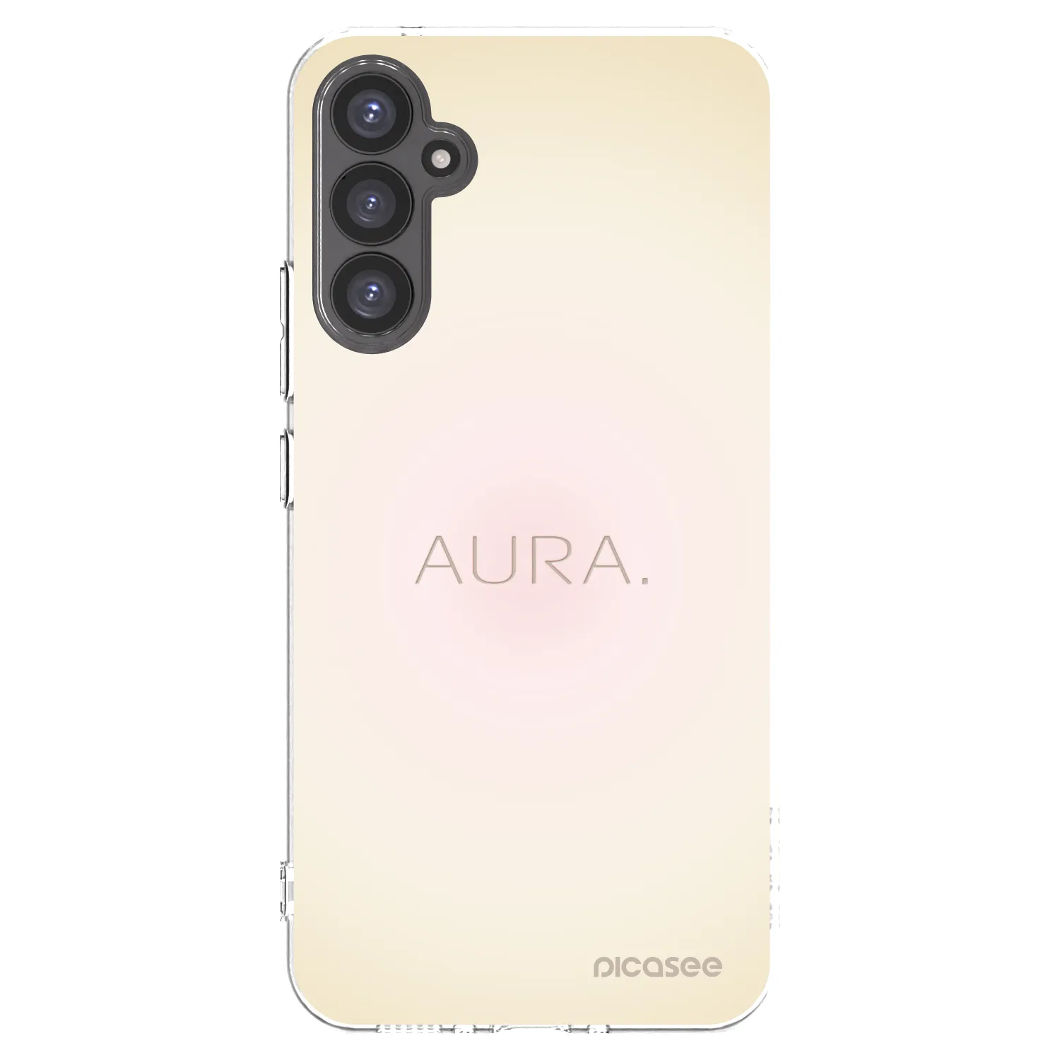 Picasee silikonska prozirna maskica za Samsung Galaxy A34 5G A346B - Aura