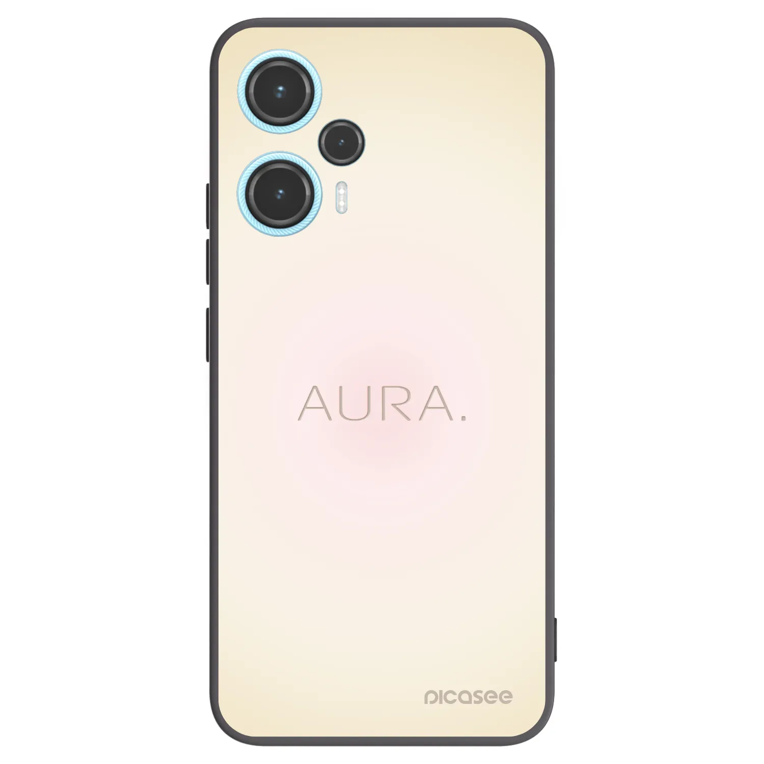Picasee crna silikonska maskica za Xiaomi Poco F5 - Aura